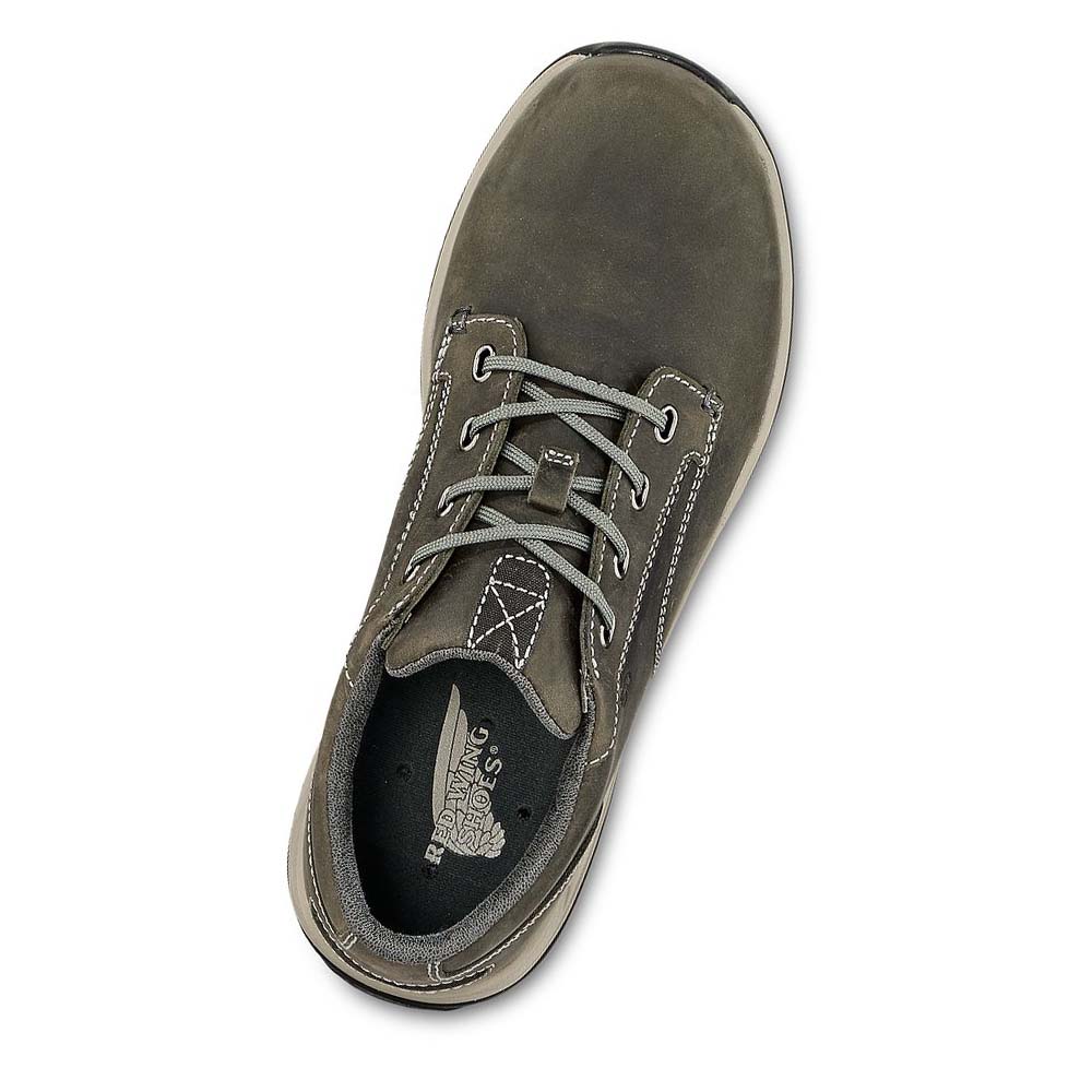 Red Wing ComfortPro Safety Toe Oxford Work Women's Safety Shoes Olive | ZA 115WNB